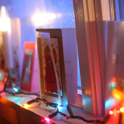 Cards and lights